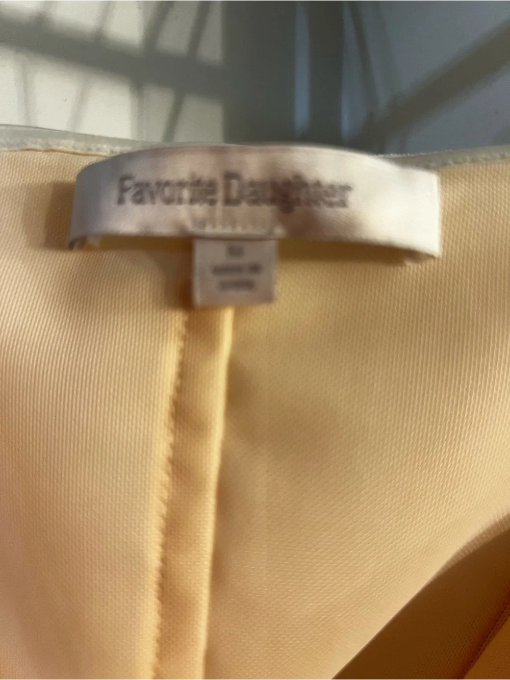 FAVORITE DAUGHTER don't overthink it dress in cream ivory medium - Picture 7 of 8